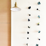 送料込み:hanairoデニム紫陽花ガーランド|アーティフィシャル|2本set