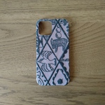 *受注製作*ミナペルホネン*symfony*モスグリーン*mina perhonen*iPhoneケース*iPhoneカバー*スマホケース*スマホカバー
