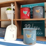 リメ缶  3点セット〈ステンシル〉