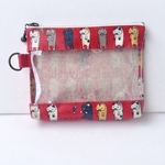 中身の見えるポーチ　小さい　2