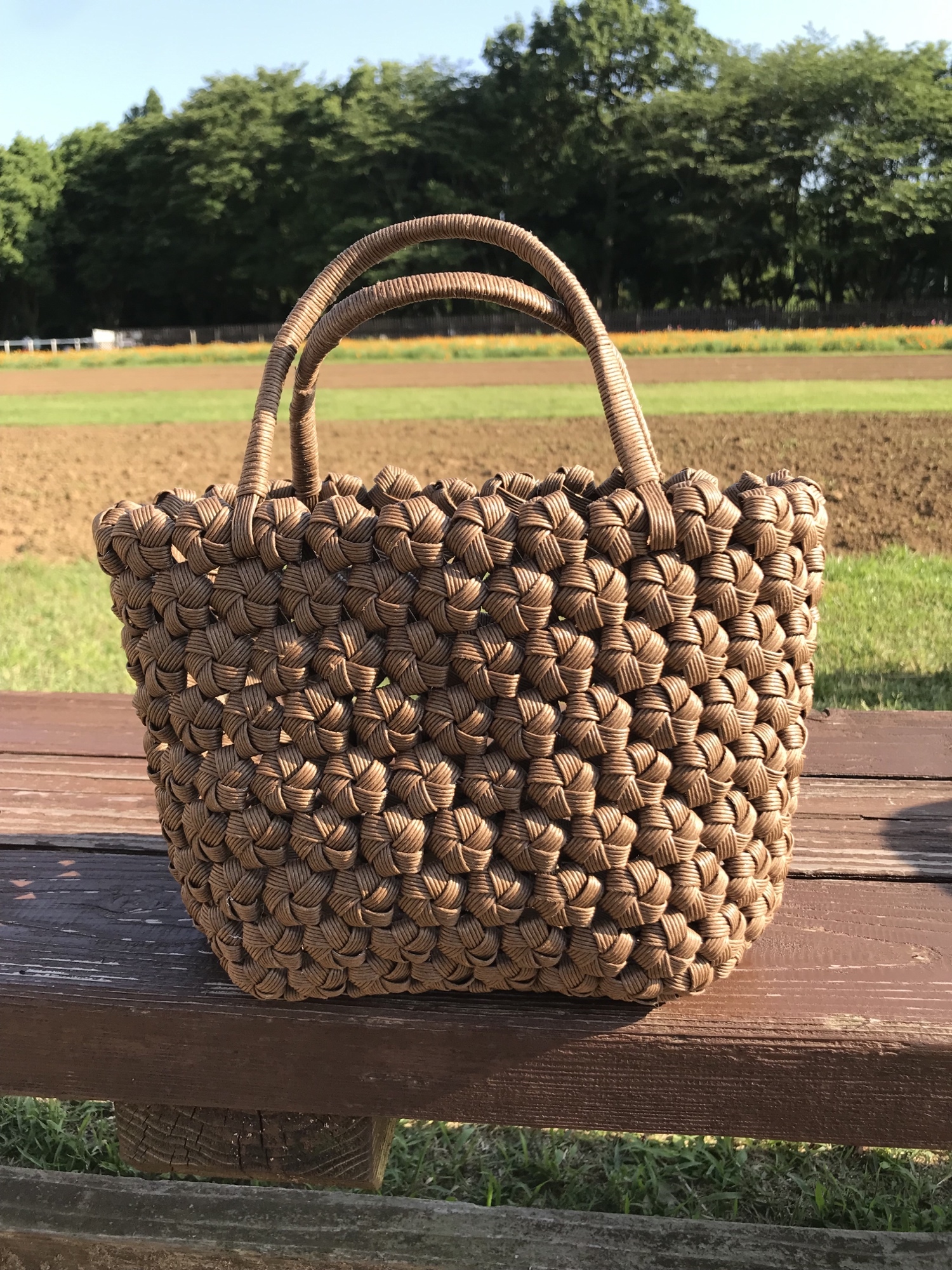 花結び - かごバッグの人気通販 | minne byGMOペパボ 国内最大級の