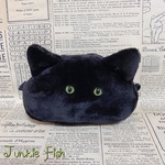 ふかふか黒猫ちゃんポーチ