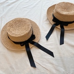 専用ページ　ナチュラルカンカン帽子 麦わら帽子　ストローハット
