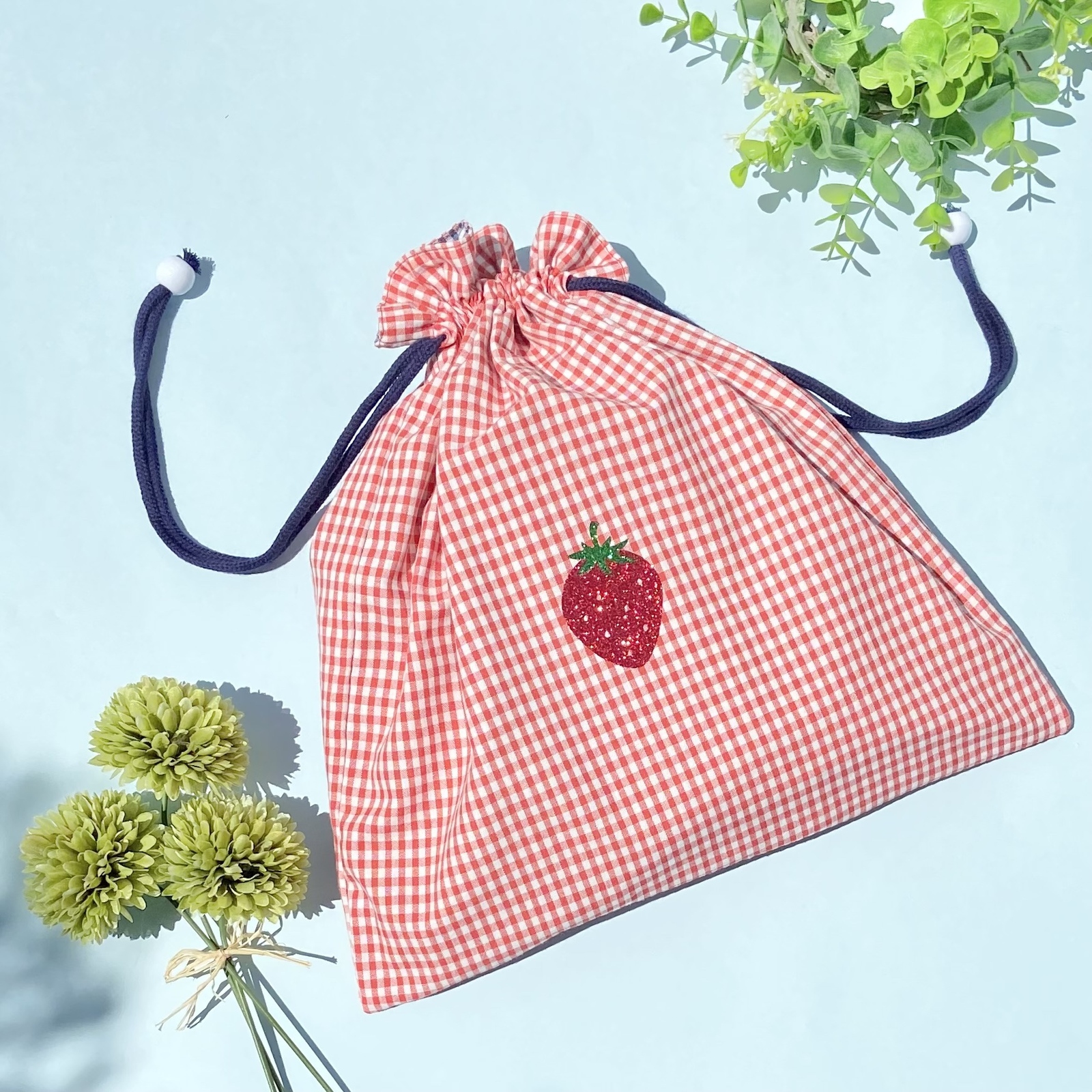 サイズのオーダー受付中！】（いちご）入園グッズ・入学セット