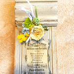 ＊ナチュラルリネンリボン コサージュ