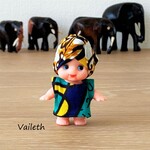 【タンザニアの子ども支援】キューピッドストラップ　Brightness