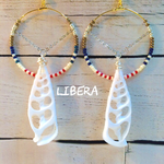 プチプラ❤︎シェルピアス&イヤリグ✳︎ナチュラル＊ビーチ＊サーフスタイル❤︎フープピアス