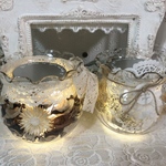 shabby666様専用ﾟ･*:.｡❁オブジェ風ストレージポット ライト内蔵Ｖｅｒ．ﾟ･*:.｡❁