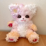 夢空月様専用ページ さくらモカちゃん 桜 春 きつね ぬいぐるみ