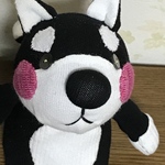 ソック黒柴さん② 柴犬　ソックモンキー　ソックス　靴下　ぬいぐるみ　アレンジ