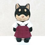 シルバニアファミリー エプロン制服セット(ワインレッド) 大人サイズ
