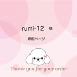 rumi-12様専用ページ