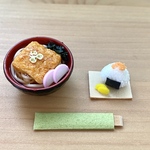 きつねうどん　ミニチュアフード