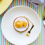 パンケーキのバッグハンガー　いただきますフォーク付き
