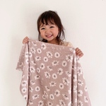 Blanket / la marguerite ( beige )  | ブランケット | 名入れ | 出産祝い