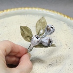 布花   テトラゴナブローチ224
