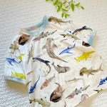 120cmサメ柄🦈バインダーtシャツ