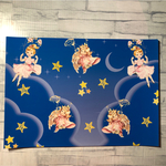 デザインペーパー♡夜空のレトロガール★ A4サイズ  10枚セット  
