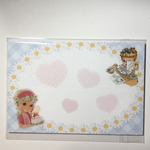 デザインメモ☆レトロガール☆ハガキサイズ♡バラ20枚入り　