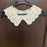 つけ襟　オフホワイト