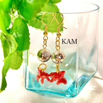 金魚のピアス
