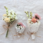 小さな小さなドライフラワー花束3点セット