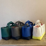 【g様専用】帆布でほっこりミニトート横長 order作品