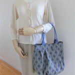 NEW！北欧シック花柄＊大きなカボチャバッグ
