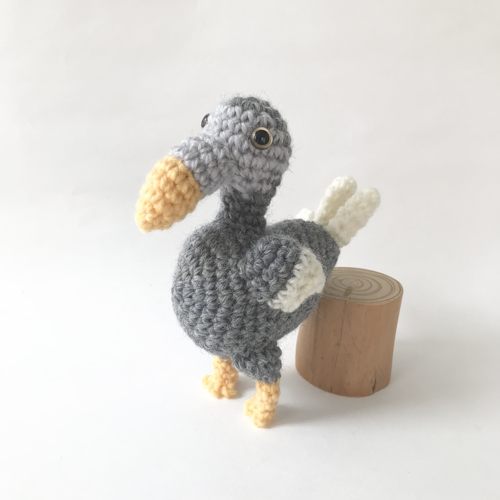 ドードー ぬいぐるみ 作家様作品 ハンドメイド あみぐるみ ドードー