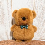 ほほえみくまのぬいぐるみ（キャメル）