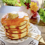 【受注制作】シロップたっぷり♡手のひらサイズのホットケーキ