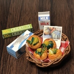 ミニチュア雑貨【パンプキンデニッシュセット】