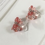 〈再販〉縁日・夏祭り　金魚ピアス