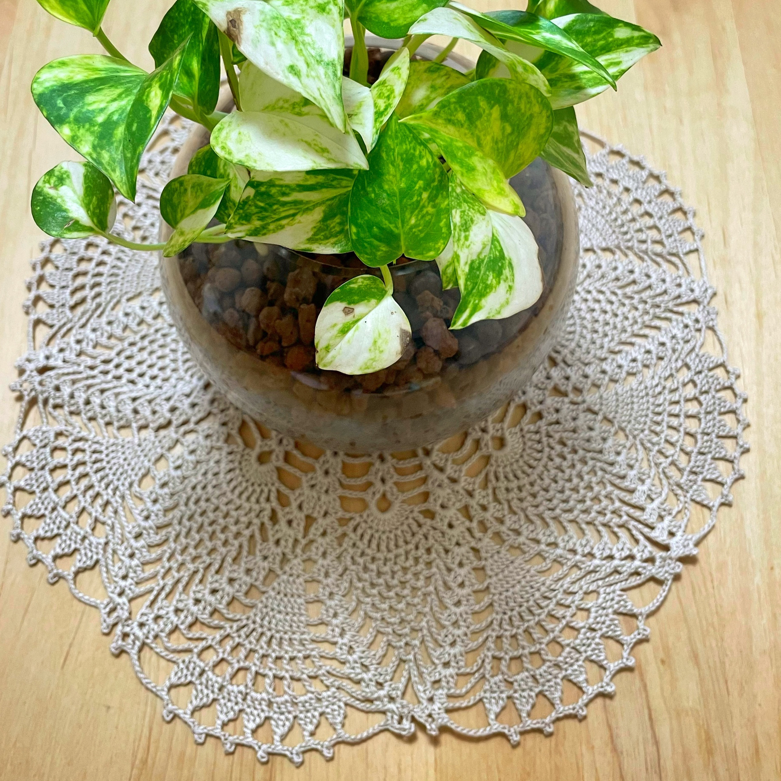 レース編み 桜模様のコースター - crocheter | minne byGMOペパボ 国内