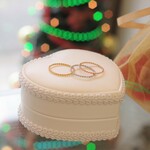 サイズ復活しました！ねじねじリング 単品  ご褒美リング 金属アレルギー対応 サージカルステンレス