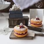 【ミニチュア】ジューシーいちごのヴィクトリアケーキ𓇬