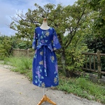 紫陽花ワンピース 夏ワンピース 浴衣