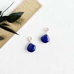 ✳︎再販✳︎ラピスラズリの【チャーム】【ピアス】【イヤリング】