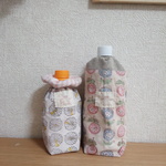 ペットボトルホルダー　朝の花　2way仕様