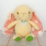 ベイビーイエローのフレッシュハートうさぎ（小サイズ）＊DREAMNうさぎのぬいぐるみ