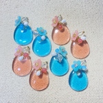 【モッチ様専用】💗さくらとボリュームドロップのピアス