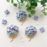 紫陽花ブローチ