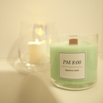 【PM 8:00 -Japanese bath-】時間で楽しむアロマキャンドル