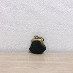 ☆がま口キーホルダー☆ミナペルホネン☆タンバリン☆チャコール