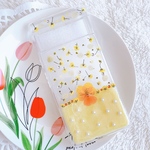 早発送♡全機種♡大セール♡送料無料♡パステルイエローのスマホケース♡  押し花　スマホケース　黄色押し花スマホケース　iPhoneケース