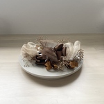005 【現品限り】 head parts -ribbon(brown)