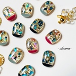3点【再販♡】指先ほどの宝物💎選べるカラー🎨お揃いの指輪やネックレスはいかが？