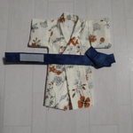 浴衣と帯のセットy14（オビツ11標準/脚長/ねんどろいどどーる）