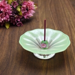香立蓮（黄緑・花玉）