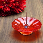香立蓮  朱赤（花玉）